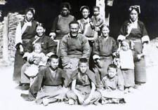 Batang Tibetan Family China 1913 OLD PHOTO picture