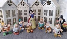 Rare Walt Disney's Snow White & the 7 Dwarfs  & Whitch, Figure Set  By Sir Lanka picture