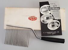 Vintage Schneider Cake Breaker Cutter Black Handle with Box & Instructions picture
