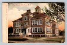 Riverhead Long Island NY-New York, High School, c1906 Vintage Postcard picture