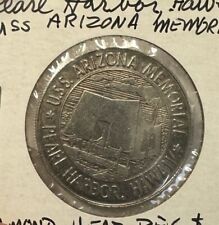 Pearl Harbor USS Arizona Memorial Museum Foundation Token Coin Diamond Head picture