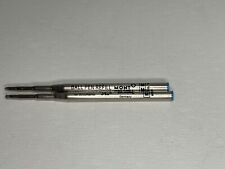 Set Of 2 Blue Ink Ball Pen Refill Montblanc HL 1076634. picture
