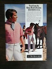 Vintage 1969 Sears King Road Collection Men's Wear Full Page Original Ad 324 picture