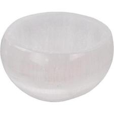 Small White Selenite Altar Offering Bowl   picture
