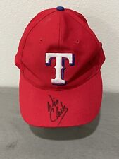 Will Clark a.k.a Will The Thrill Autographed Texas Rangers Hat picture