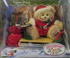 Briarberry Collection 1999 Christmas Berrykris & Sleigh Bear FISHER PRICE Décor picture