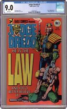 Judge Dredd #1 CGC 9.0 1983 4396476015 picture
