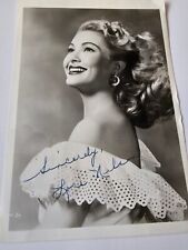 Lori Nelson-STUNNING Vintage Signed Photograph 5x7 Black and White Glossy picture