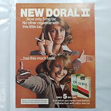 1979 VINTAGE DORAL II CIGARETTE PRINT AD picture