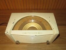 Vintage 1950 Philco Tube Radio Model 50-921 works great Really loud picture