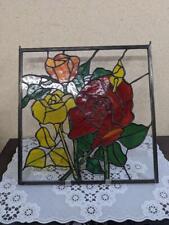 Rose Stained Glass Panel picture