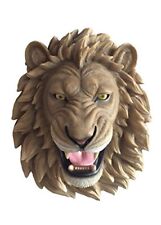 Ebros Gift Large King of The Jungle Roaring Lion Head Wall Mount Bust Sculpture picture