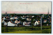 1911 Bird's Eye View Houses at Fairport New York NY Antique Posted Postcard picture