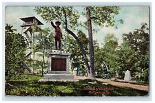 1913 Summit Of The Culps Hill Gettysburg Pennsylvania PA Posted Antique Postcard picture