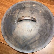Vintage Wagner Ware  #9 DRIP DROP BASTER Cast Iron Dutch Oven  Lid Only Dome picture