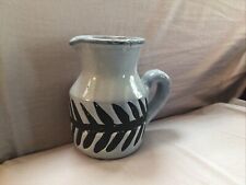 Early Roger Capron, Vallauris, Art Pottery Pitcher Leaves Decorated picture