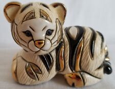 De Rosa Artesania Rinconada White Tiger Cub  RINCABABY 1720 Retired Ceramic  picture