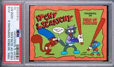 POP 1 PSA 10 Itchy and Scratchy 1994 Skybox The Simpsons 