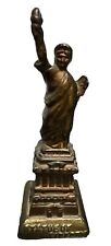 Antique A.C. Williams Cast Iron Statue of Liberty Still Penny Bank 1920s #2 picture