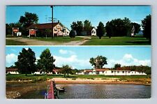 Menominee MI-Michigan, Friendship House Resort, Advertisement, Vintage Postcard picture