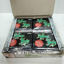 1991 Topps Addams Family Movie Trading Cards, Full Open Box, Sealed Packs picture