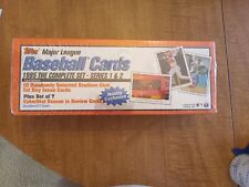1995 complete set unopened baseball cards picture