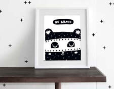 Be Brave Cat Wall Art picture