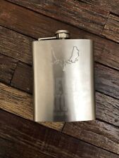 REVEL STOKE Spiced Whisky Flask 8oz Stainless Steel picture