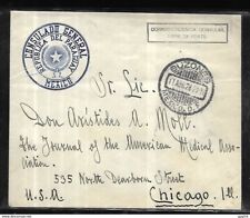 MEXICO Consular Letter from Mexico to Paraguay for Chicago April 11, 1928 picture