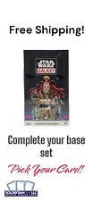 2022 Topps Star Wars Chrome Galaxy Trading Cards Base Complete Your Set You Pick picture
