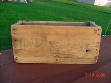 RARE VINTAGE PRE PRO DAYTON OHIO BREWERIES WOODEN BEER BOTTLE CRATE CASE picture