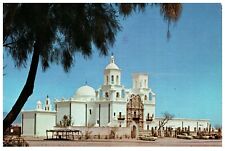 Postcard San Xavier Del Bac Mission Tucson Arizona 1979 posted White dove Desert picture