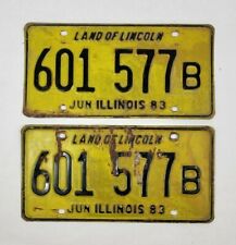 1974 Minnesota Vehicle License Plate Matching Set 601 577 B picture