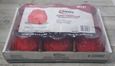 Sterno Products 40128 Euro-Venetian Red Candle - 12 / CS. Full case of Six.  picture
