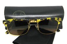 Vintage B&L Ray Ban USA B-15 Tortoise Square Antique Clubmaster W1483 Sunglasses picture