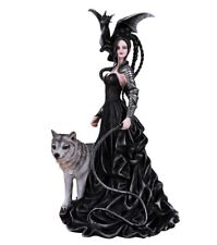 PT Nene Thomas Collection Bella Maestra w/ Wolf and Winged Dragon Resin Figurine picture
