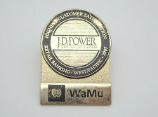 J.D. Power Highest Customer Satisfaction WaMu 2007 West/Pacific Vintage Lapel Pi picture