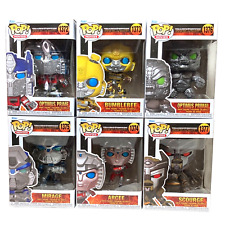 FUNKO POP Movies: Transformers Lot of 6 - Bumblebee, Optimus Prime, and More picture