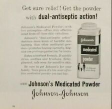 Vintage Life Magazine Ad 1959 Johnson & Johnson's Medicated Powder   picture