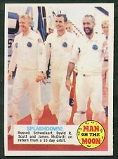 Razor SHARP 1969 Topps Man On The Moon Card #49 Splashdown MJCards picture