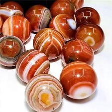 20pcs wholesale Natural Red agate ball Quartz Crystal Sphere Reiki 20mm picture