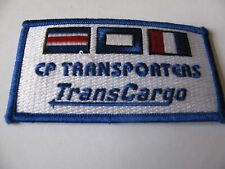 CP TRANSPORTERS TRANSCARGO  Trucking Company  Compton  CA  Patch Iron On 4” Rare picture