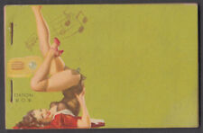 Gil Elvgren pin-up pocket notebook Radio Station W O W 1945 picture