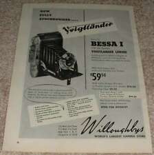 1953 Voigtlander Bessa I Camera Ad, Fully Synchronized picture