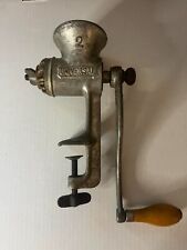 UNIVERSAL NO. 2 VINTAGE MEAT GRINDER AND FOOD CHOPPER picture