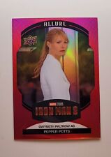 2022 Upper Deck Marvel Allure Gwyneth Paltrow Pepper Potts /23 Pink picture