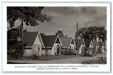 c1940's Dayton's Tourist Villas Hwy 15 Hwy 17 Toronto Canada RPPC Photo Postcard picture
