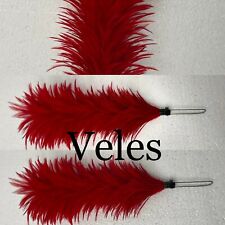 Red Color Plume for Shako Helmet & Hat || Plume Length 18 inch || picture