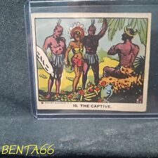 1930's Tarzan And The Crystal Vault Of Isis 🔥 Card # 10 The Captive picture