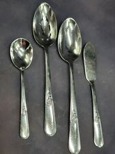 Vintage Holmes & Edward’s Youth Pattern 6 Replacement Spoons Flatware Inlaid picture